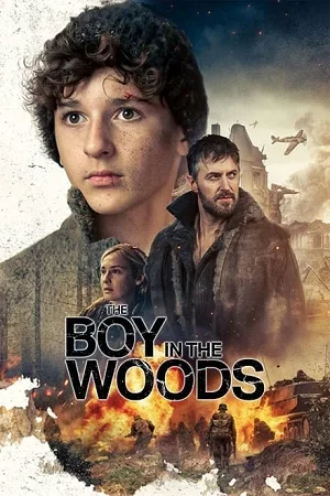 The boy in the woods