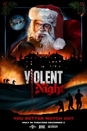 Violent night 2022 poster 1 - VEGAMovies, Vegamovies nl