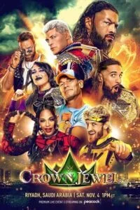 Wwe crown jewel ppv new posyer 2023