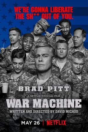 War machine 2017 poster - VEGAMovies, Vegamovies nl